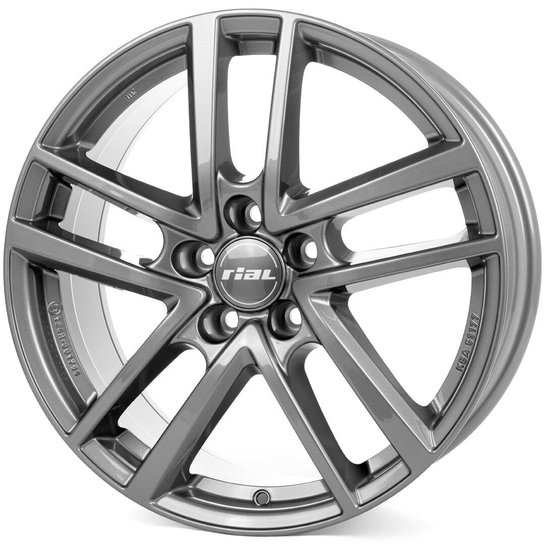 Diski R16 5x112 J6.5 ET41 Rial Astorga Graphite