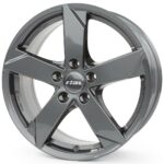 Diski R16 5×105 J6.5 ET39 Rial Kodiak Graphite