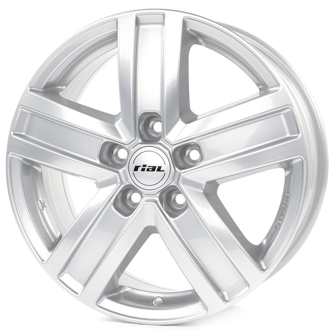 Diski R16 5x120 J6.5 ET50 Rial Transporter polar-silver