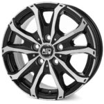 Diski R18 5×160 J7.5 ET48 MSW 48 Van Gloss Black Full Polished