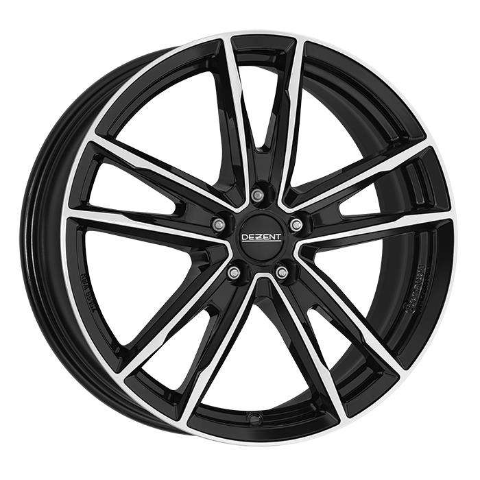 Diski R16 5x100 J6 ET35 Dezent KF dark Black/polished