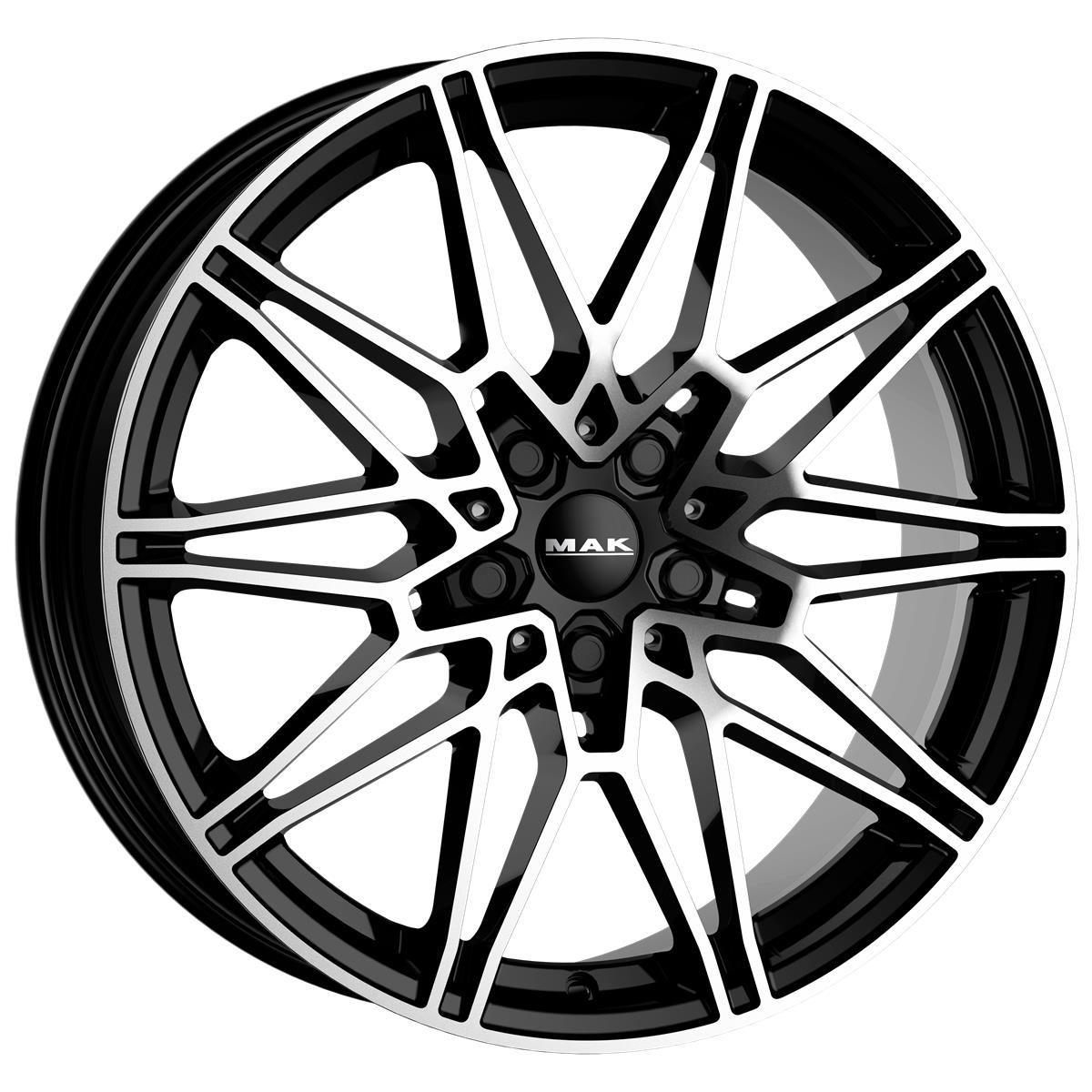 Diski R19 5x112 J8 ET27 MAK Koenig Black Mirror