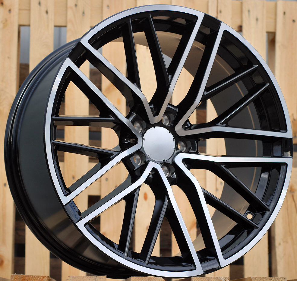 Diski R20 5x112 J8.5 ET40 RACINGLINE FE248 MERCEDES Black Polished