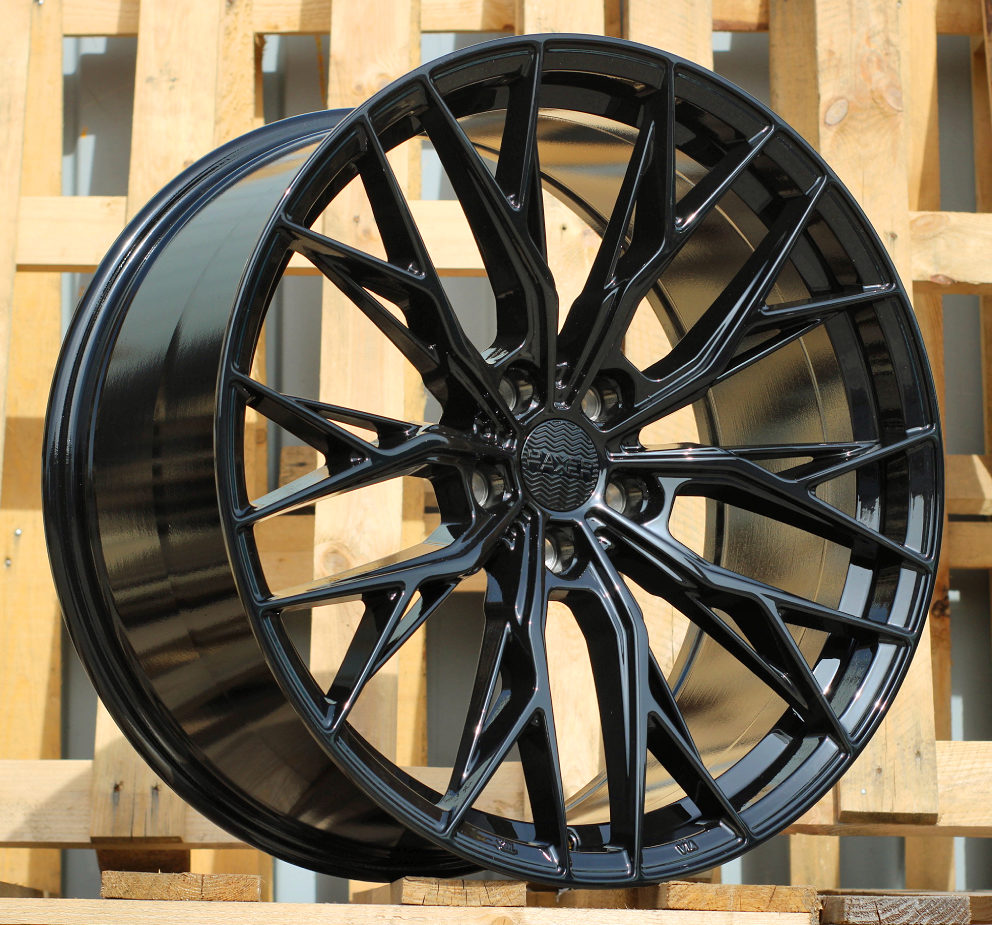 Diski R20 5x120 J8.5 ET33 HAXER HX042 Black (Rear+Front)