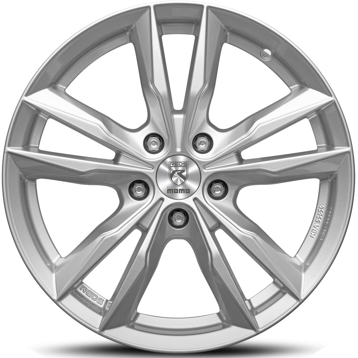 Diski R16 5x114.3 J6.5 ET40 Reds Fast Glossy Silver