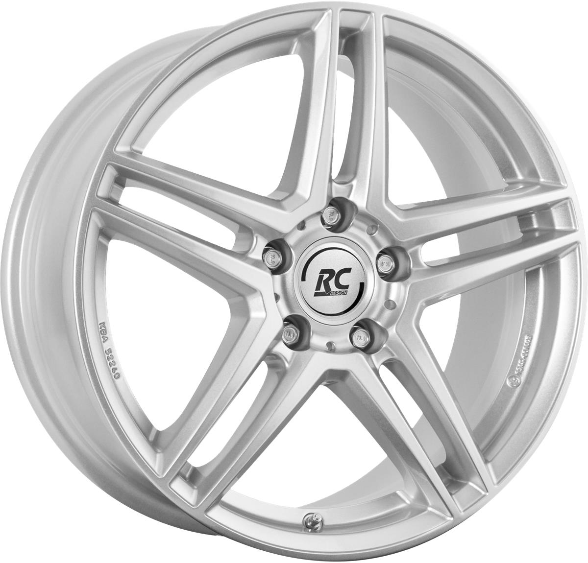 Diski R17 5x112 J7 ET44 RC Design RCD17 Kristallsilber (KS)