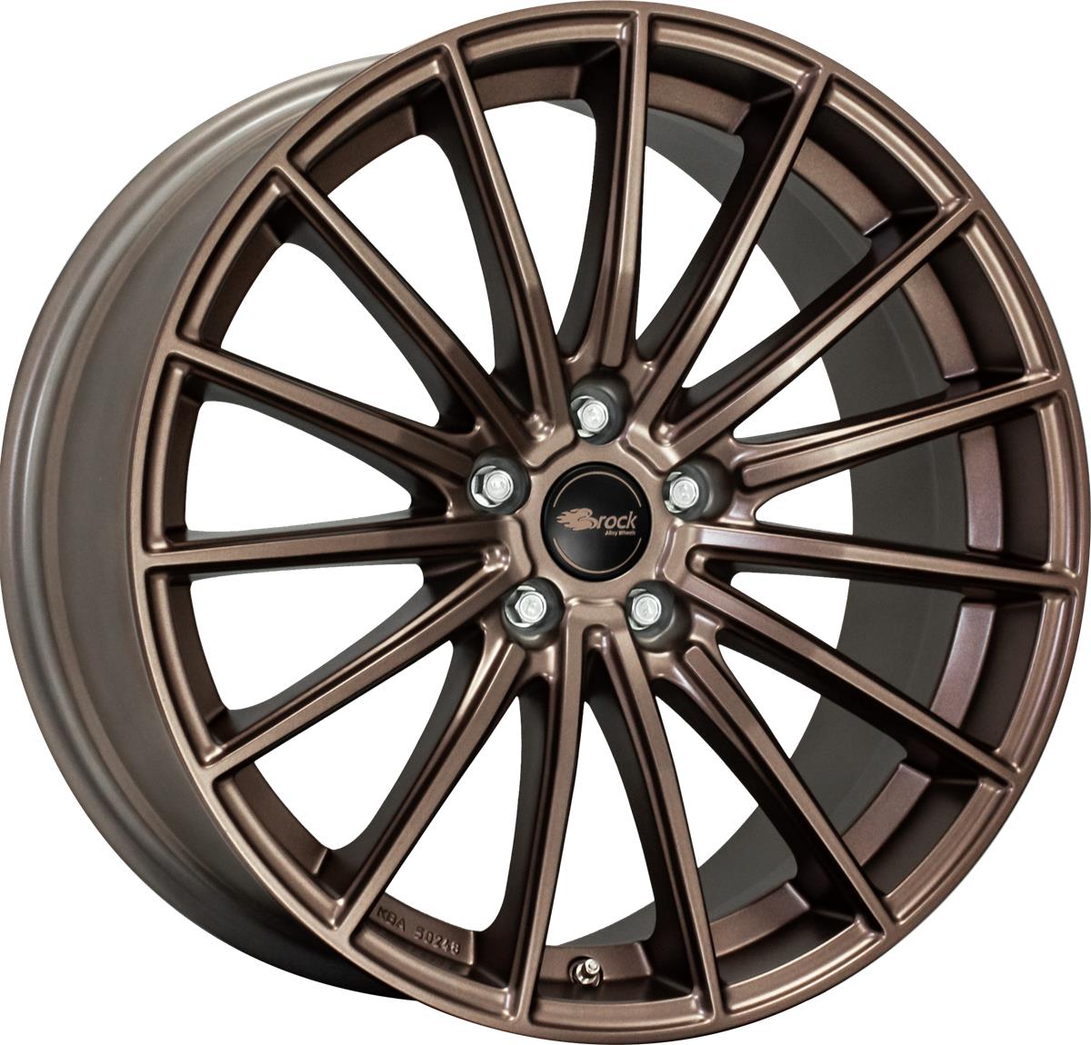 Diski R18 5x114.3 J8 ET35 Brock B36 Bronze Copper Matt (BCM)