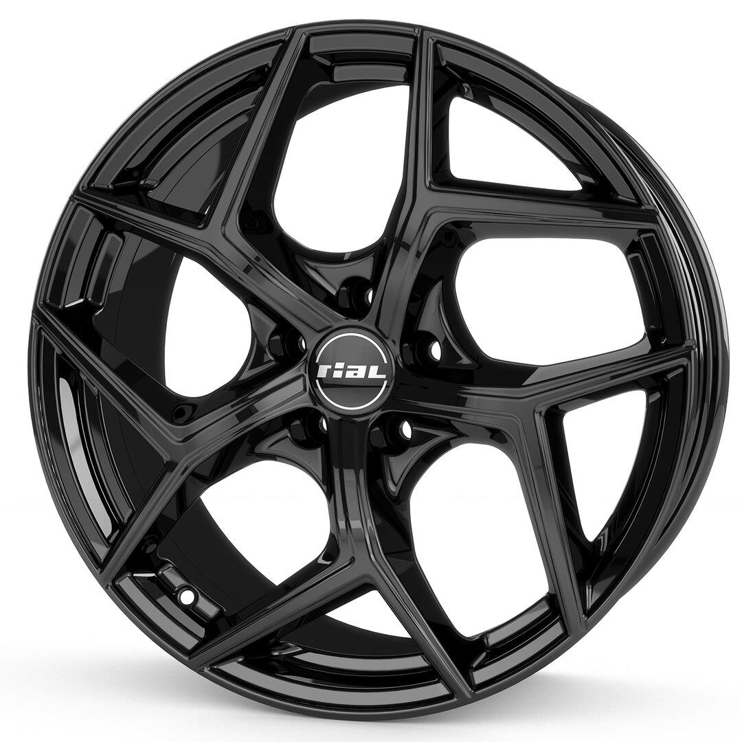 Diski R18 5x108 J8 ET45 Rial Salento diamond-black