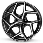 Diski R19 5×108 J8 ET45 Rial Salento diamond-black frontpolished