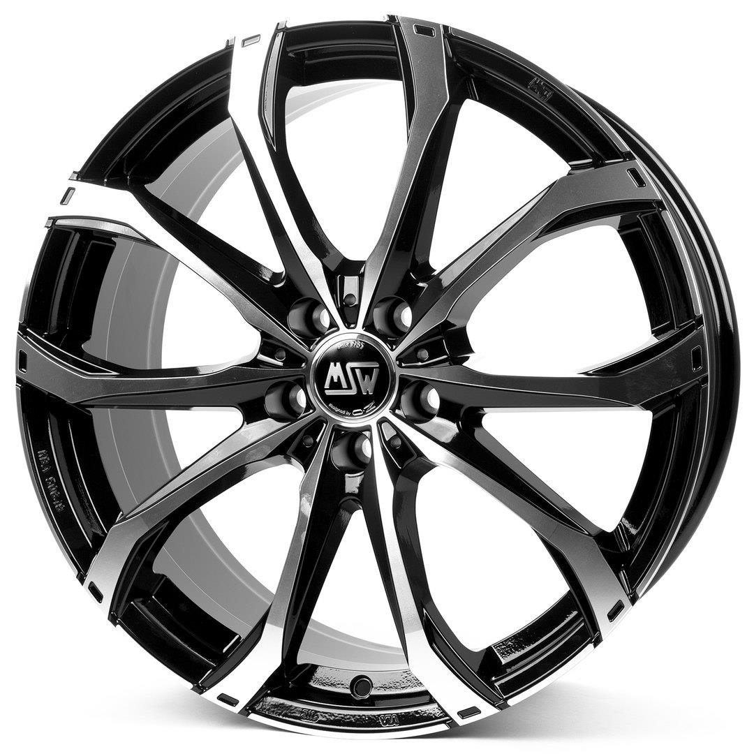 Diski R18 5x127 J8 ET40 MSW 48 Gloss Black Full Polished