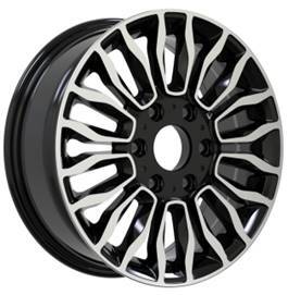 Diski R16 6x130 J7 ET50 RACINGLINE B2419 MERCEDES Black Polished