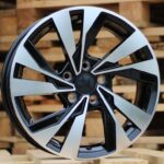 Diski R15 5×100 J6 ET40 RACINGLINE XE277 VW Black Polished