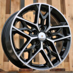 Diski R17 5×114.3 J7 ET48 RACINGLINE B5567 KIA Black Polished