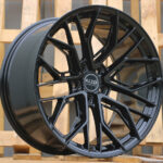 Diski R20 5×120 J9 ET30 HAXER HX015F Black (Rear+Front)