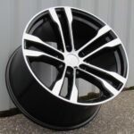 Diski R20 5×120 J11 ET37 RACINGLINE BK924 BMW Black Polished (Rear+Front)