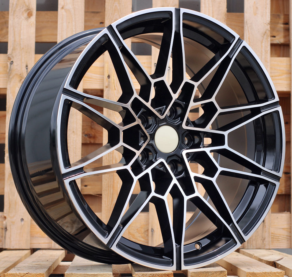 Diski R19 5x120 J9 ET40 RACINGLINE B1674 BMW Black Polished (Rear+Front)