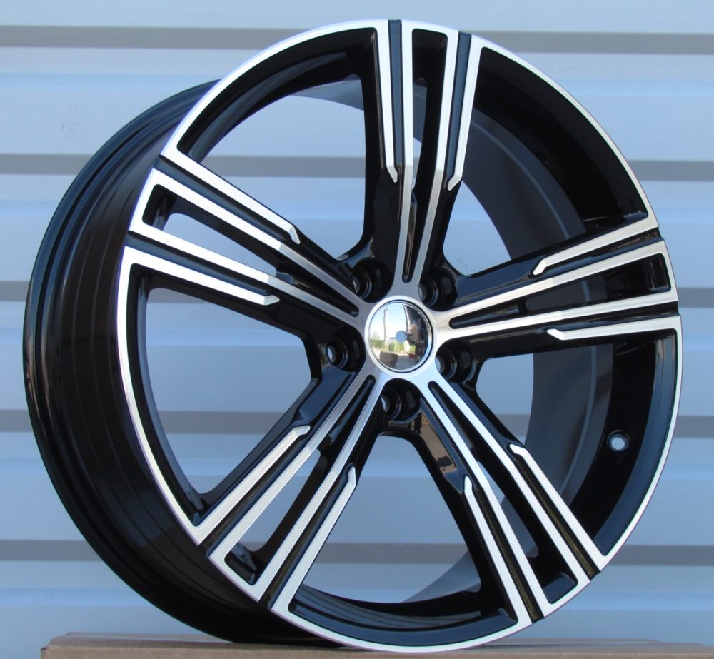 Diski R19 5x108 J8 ET42 RACINGLINE FE184 VOLVO Black Polished