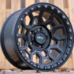 Diski R17 6×139.7 J9 ET RACINGLINE B1105 4X4 Black Half Matt