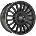 Diski R18 6×139.7 J8 ET45 OZ Racing Rally Desert Matt Black Silver Let. Diamond Lip