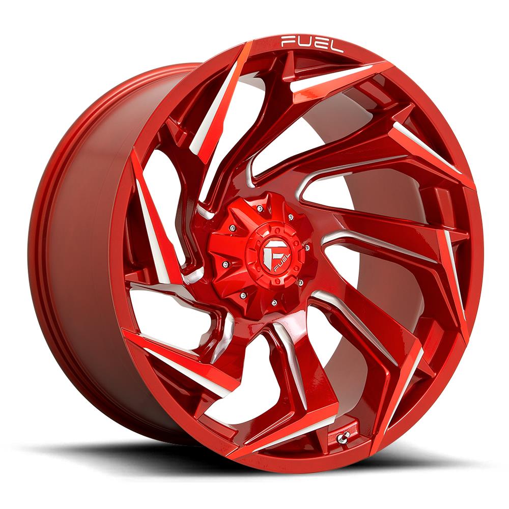 Diski R20 6x139.7 J9 ET1 Fuel D754 Reaction Candy Red Milled