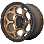 Diski R18 6×139.7 J8.5 KMC KM541 Dirty Harry Matte Bronze With Black Lip