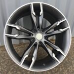 Diski R17 5×120 J8 ET34 RACINGLINE B1257 BMW Grey Polished