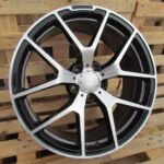 Diski R20 5×112 J8.5 ET40 RACINGLINE BK933 MERCEDES Black Polished (Rear+Front)