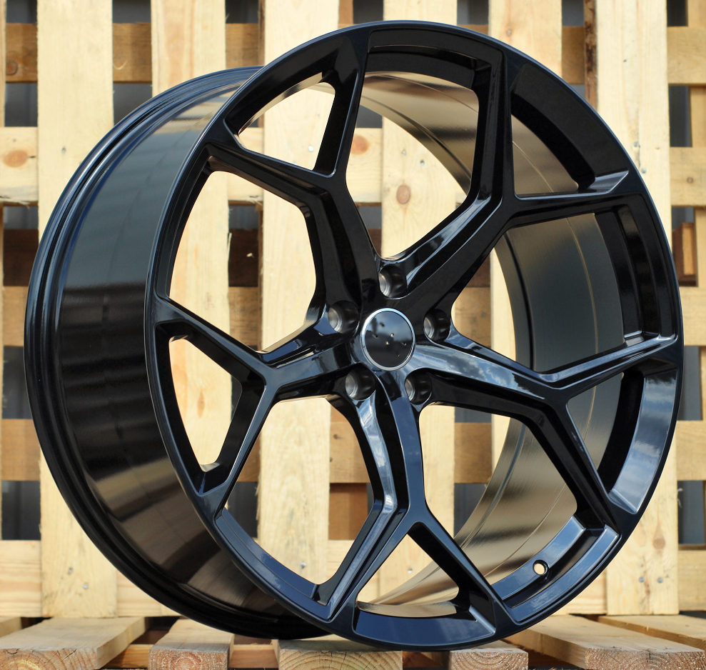 Diski R22 5x112 J10 ET19 RACINGLINE I5598 AUDI Black