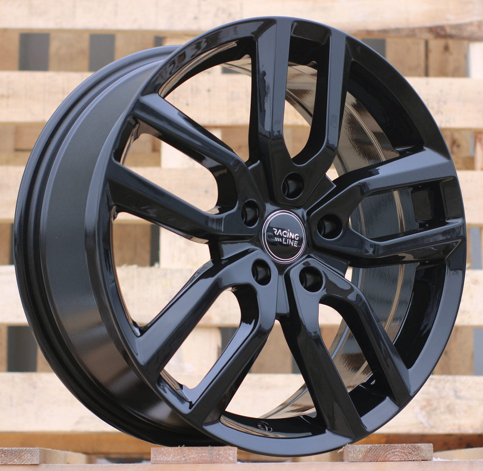 Diski R16 5x108 J6.5 ET42 RACINGLINE B5883 Black