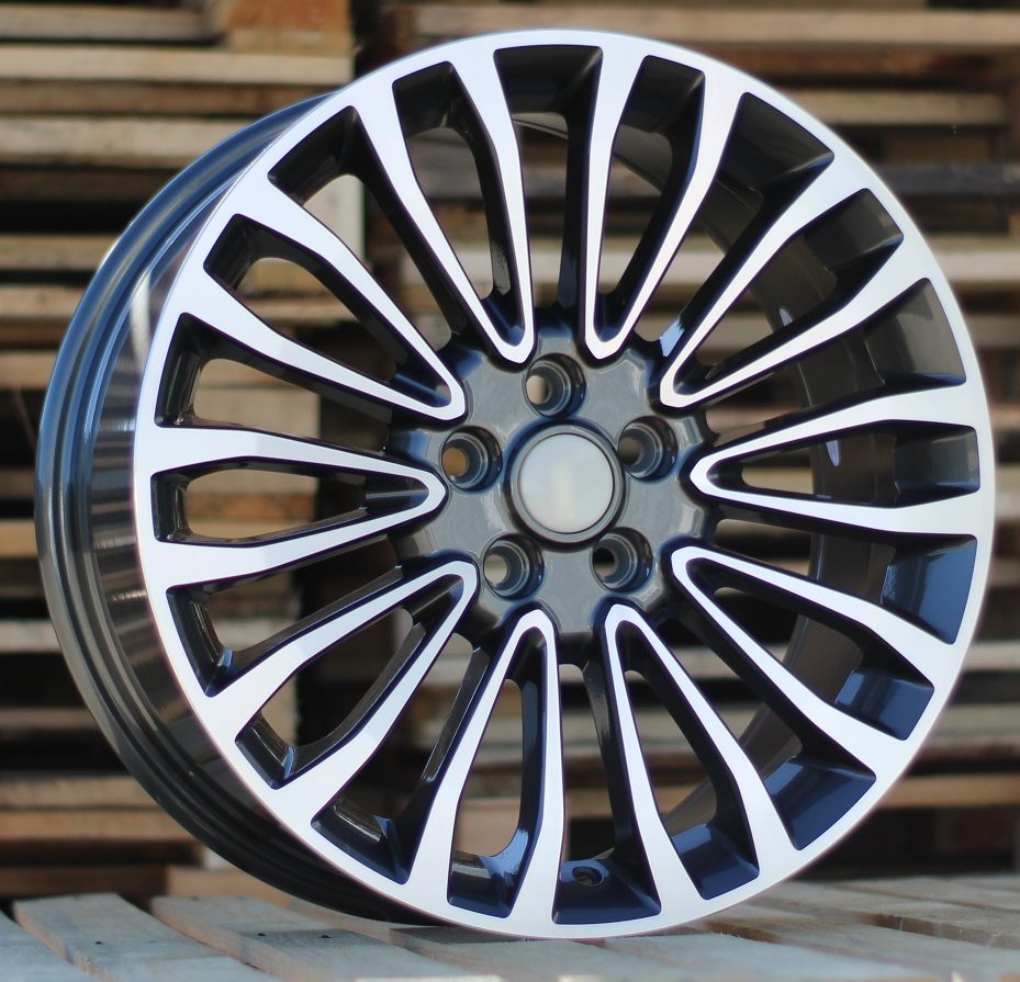 Diski R18 5x108 J8 ET50 RACINGLINE A1340 FORD Grey Polished