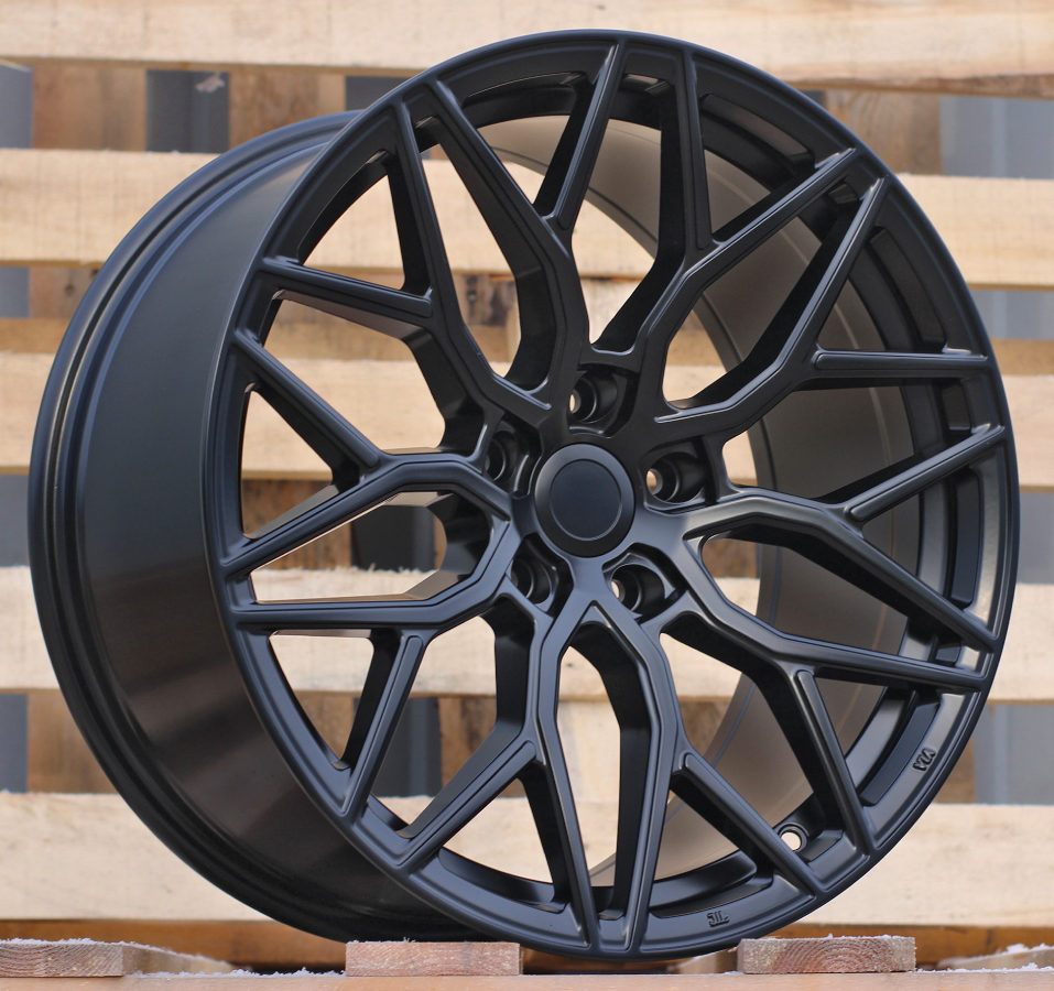 Diski R19 5x120 J8.5 ET33 RACINGLINE H4101 Black Half Matt (Rear+Front)