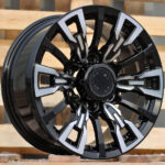 Diski R17 6×139.7 J8 ET10 RACINGLINE B1865 4X4 Black Polished