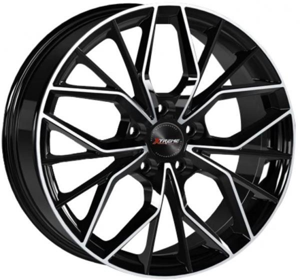 Diski R20 5x108 J8 ET50 Xtreme RX6 Black Polished