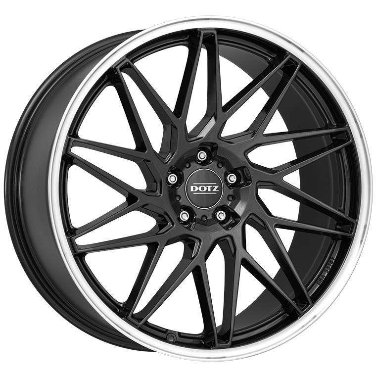 Diski R20 5x112 J9 ET35 Dotz Tanaka dark Gunmetal/polished lip