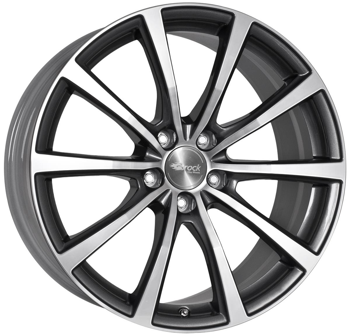 Diski R21 5x120 J9 ET30 Brock B32 Himalaya Grey Voll-Poliert (HGVP)