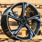 Diski R19 5×112 J8.5 ET40 RACINGLINE B5419 AUDI Black Polished