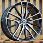 Diski R20 5×112 J9 ET35 RACINGLINE B5464 BMW Black Polished (Rear+Front)