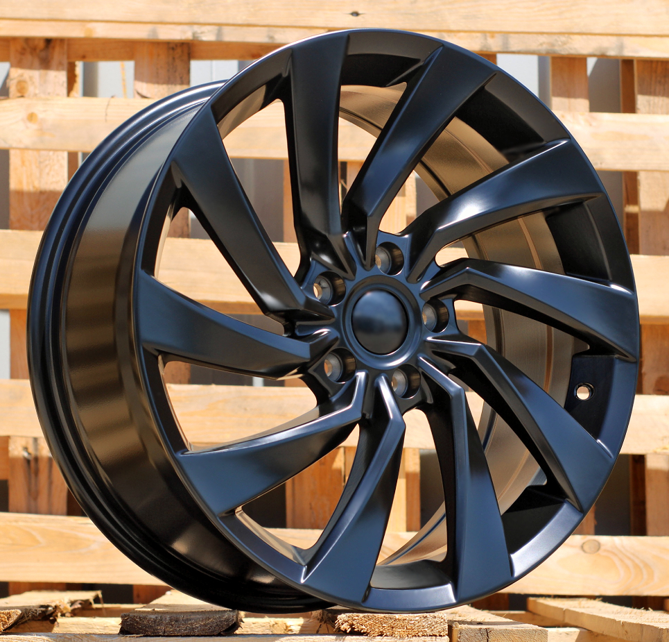 Diski R18 5x112 J8 ET40 RACINGLINE B5083 VW Black Half Matt