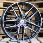Diski R17 5×120 J7.5 ET40 RACINGLINE H5080 BMW Black Polished