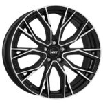 Diski R20 5×112 J8.5 ET43 AEZ Toronto dark Black/polished