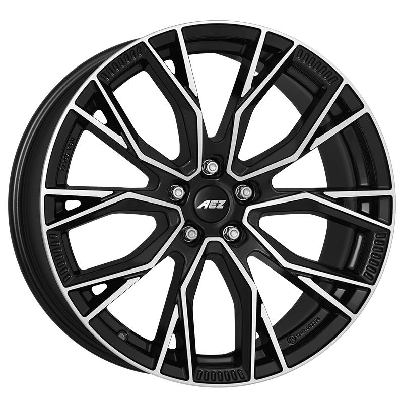 Diski R20 5x112 J8.5 ET43 AEZ Toronto dark Black/polished
