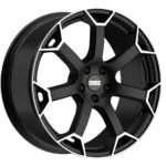 Diski R20 5×112 J9 ET34 Fondmetal Zephyrus Matt Black Machined