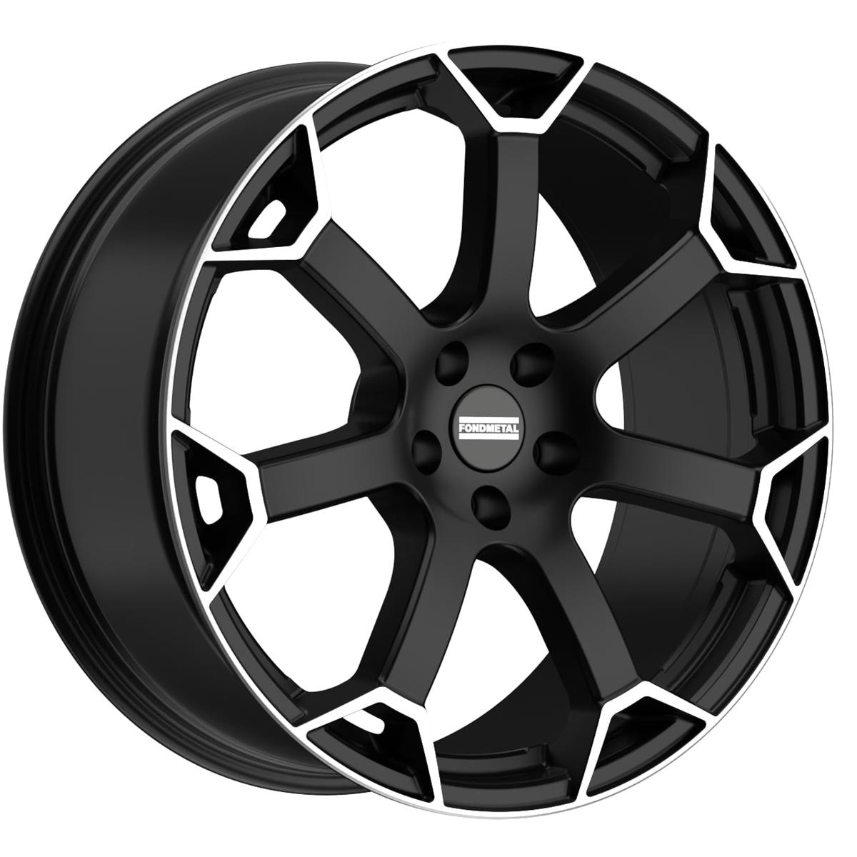 Diski R20 5x112 J9 ET34 Fondmetal Zephyrus Matt Black Machined
