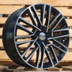 Diski R18 5×112 J7.5 ET48 RACINGLINE Y1191 SKODA Black Polished