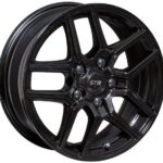 Diski R17 5×114.3 J7 ET38 STW Drive Glossy Black