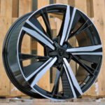 Diski R19 5×108 J8 ET40 RACINGLINE D1918 PEUGEOT Black Polished