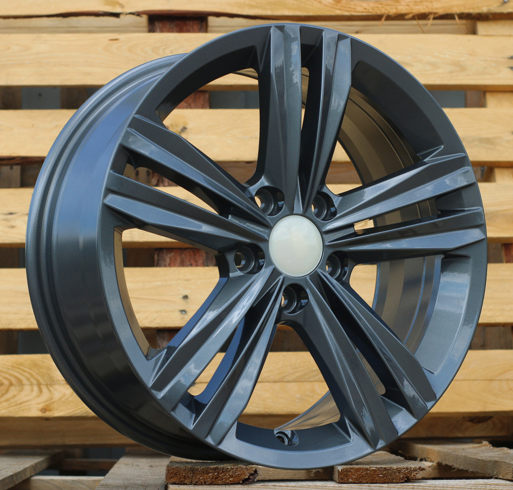 Diski R17 5x112 J7 ET45 RACINGLINE B5619 VW Gun Metal