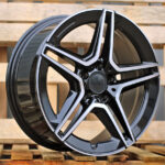 Diski R18 5×112 J8 ET40 RACINGLINE FBX142 MERCEDES Black Polished