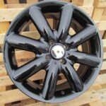 Diski R17 4×100 J7 ET48 RACINGLINE BK883 MINI Black