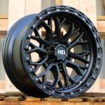 Diski R17 6×139.7 J9 ET RACINGLINE D1972 4X4 Black Half Matt